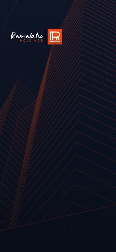 ramalatsoholdings.co.za website — mobile view